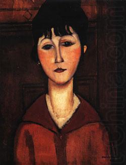 Amedeo Modigliani Ritratto di ragazza (Portrait of a Young Woman) china oil painting image